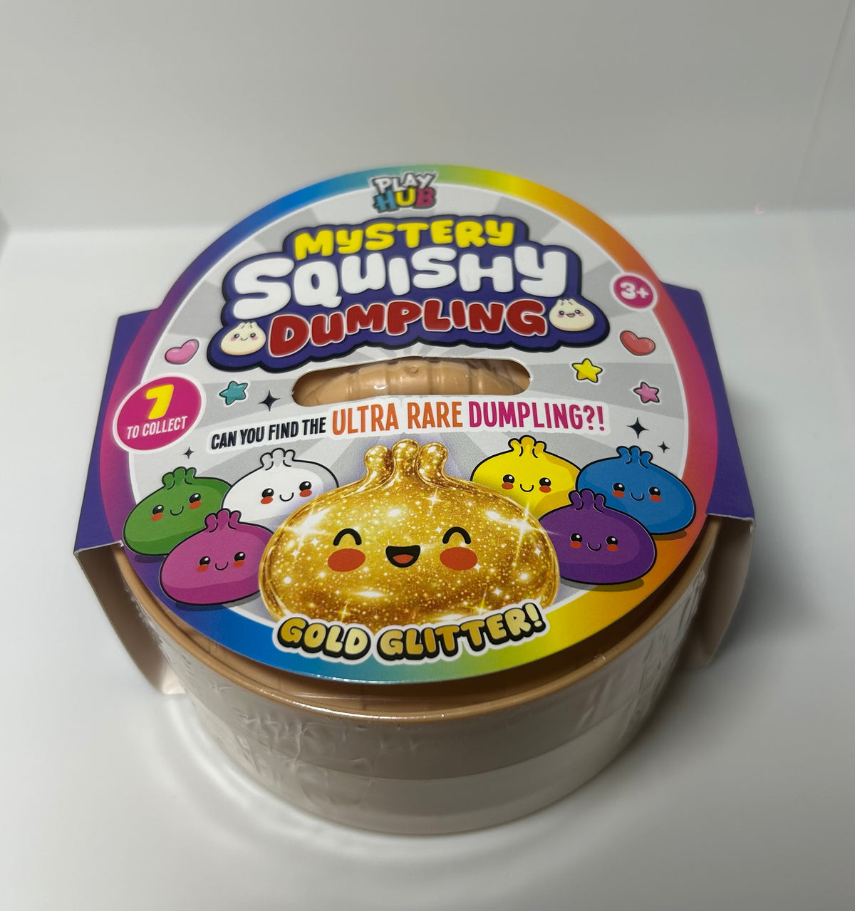 Play Hub RMS - Gold Glitter Mystery Dumpling (8.5cm)