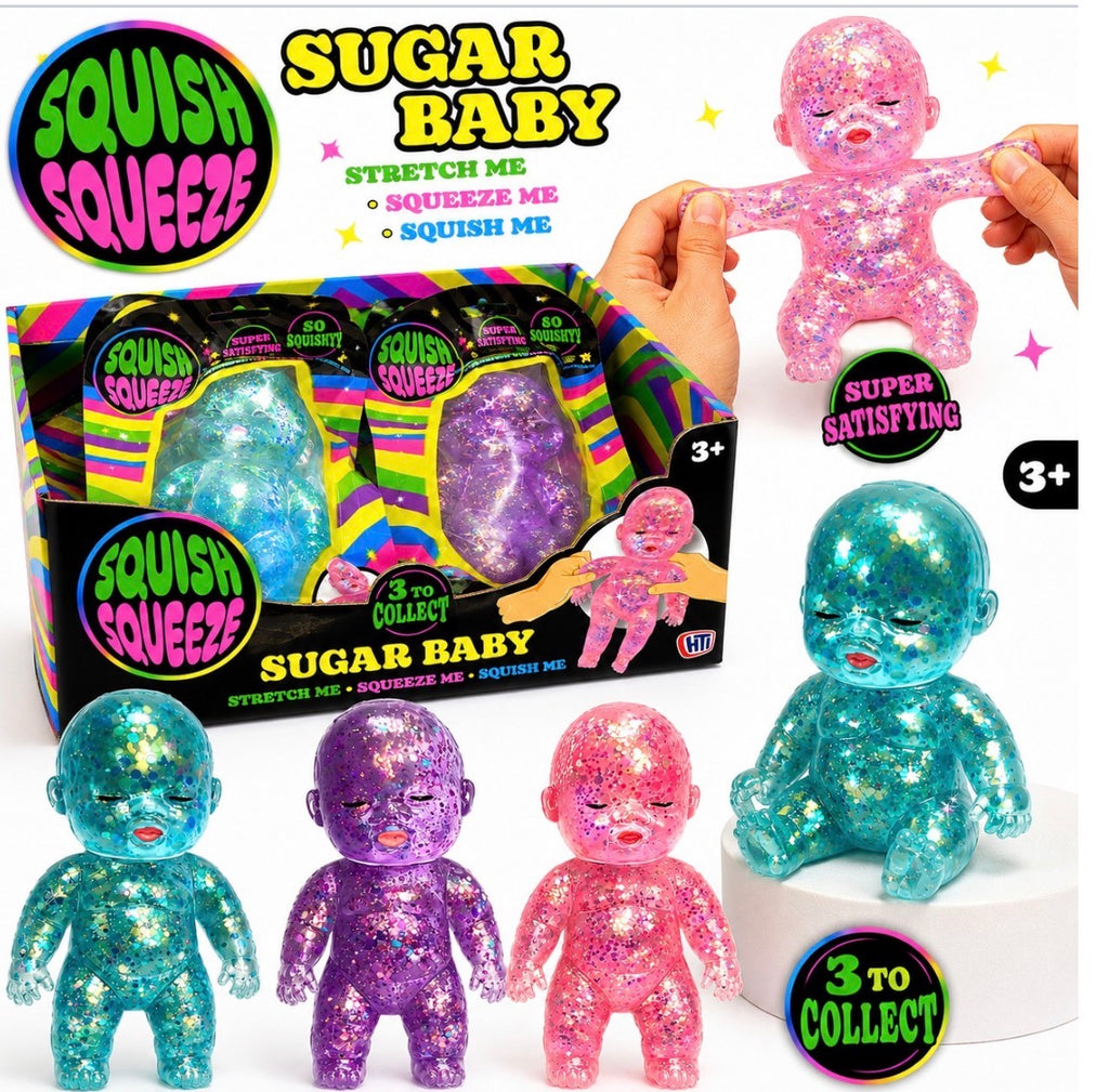 Squish Squeeze, Sugar Maltose Baby In Foil Bag