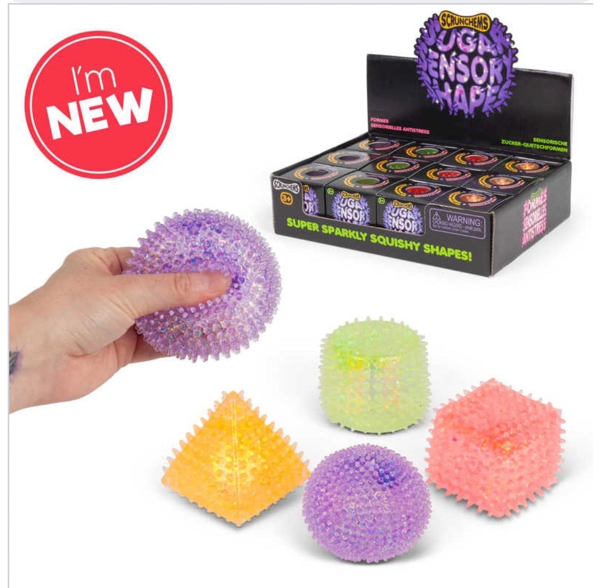 Scrunchems Sugar Sensory Shapes