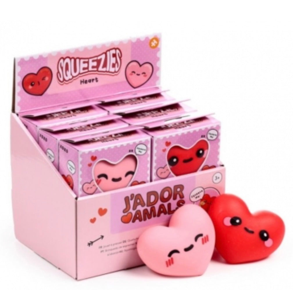 J'Adoramals Heart Squeezy Squishy