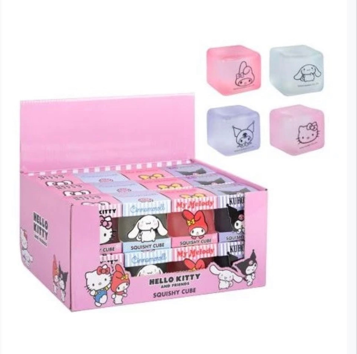 Hello Kitty & Friends RMS Squishy Maltose Cube