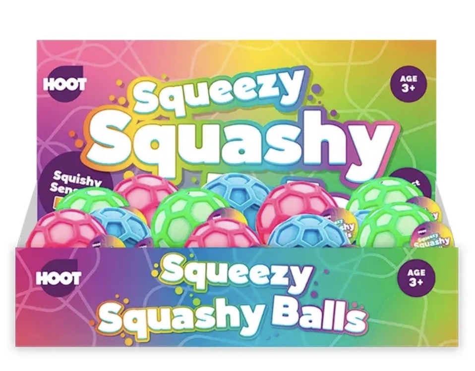 Hoot Squeezy Squashy Balls