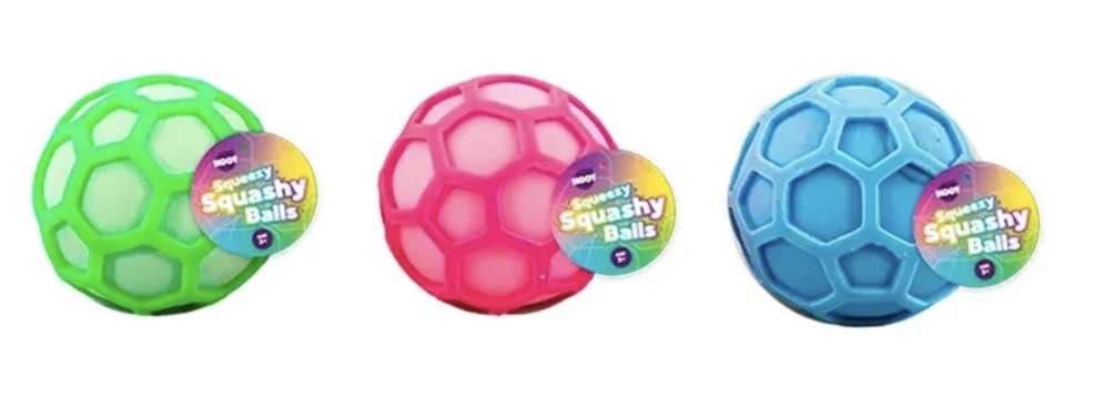 Hoot Squeezy Squashy Balls
