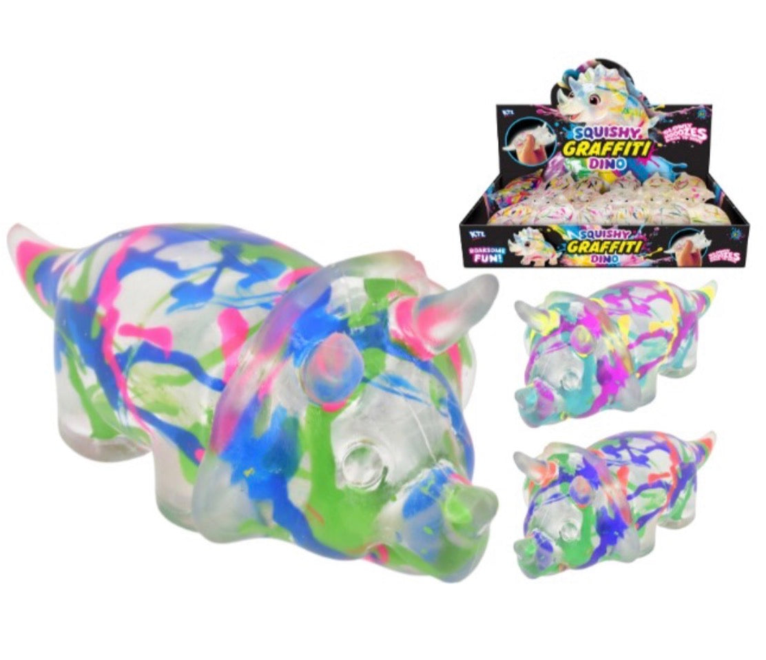 KTL - Graffiti Squishy Dinosaur