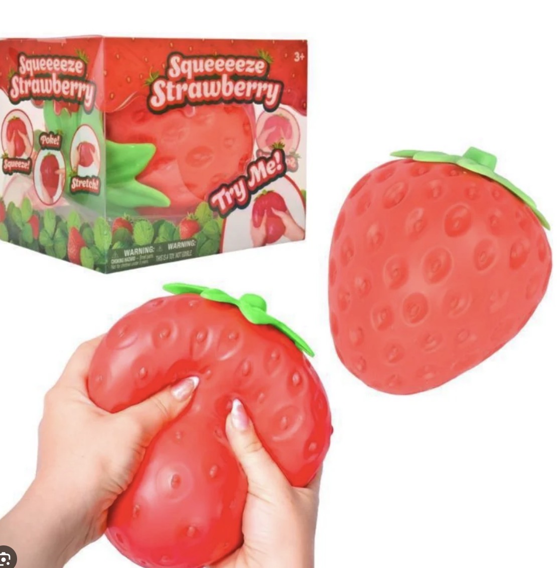 Jumbo Strawberry Squishy