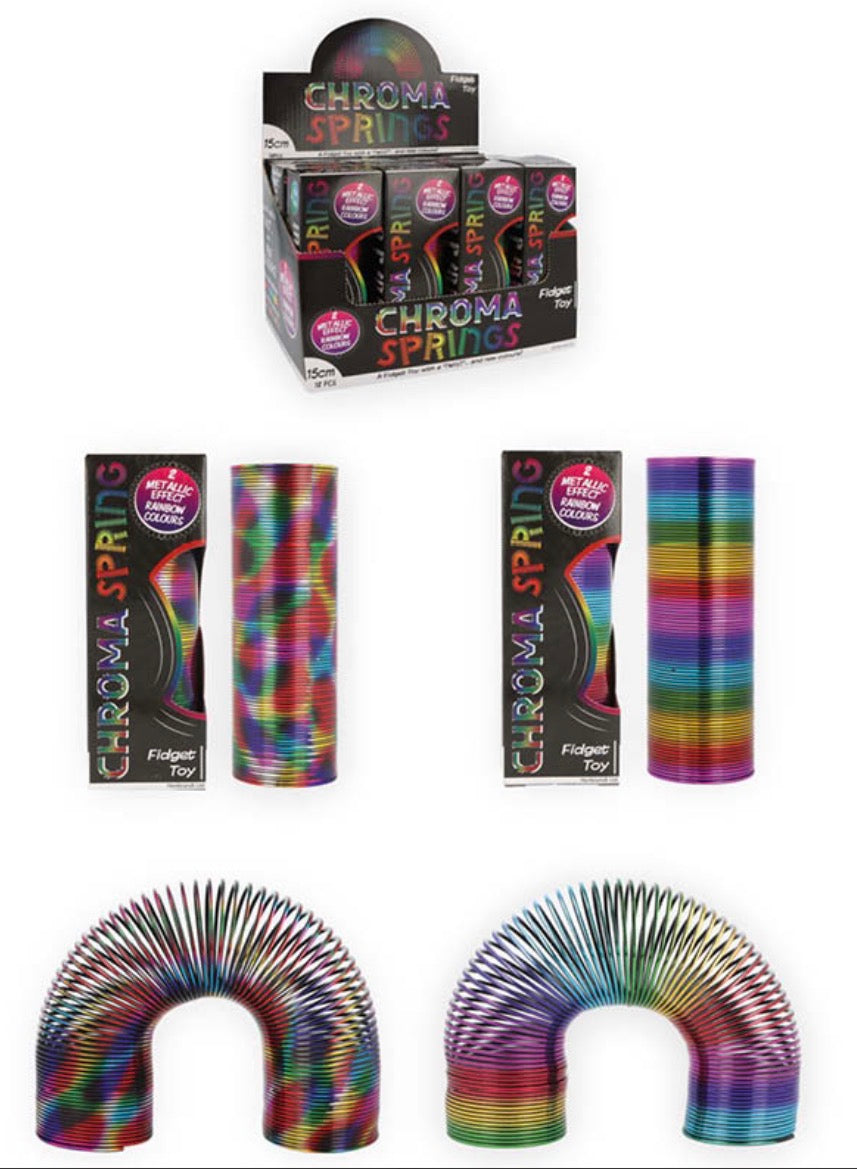 Chroma Springs 15cm Fidget Toy