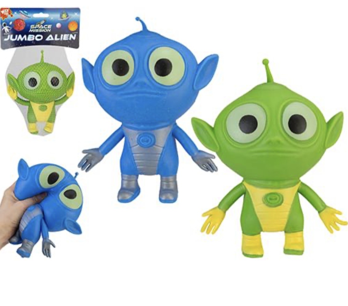 Jumbo Alien Squishy (19cm) In Net