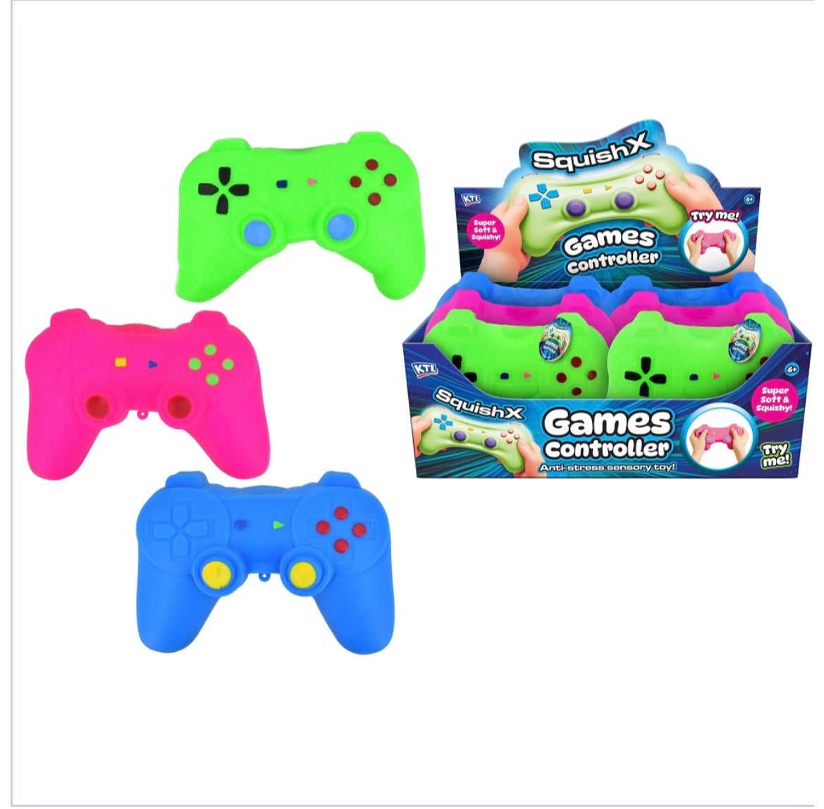 KTL - Jumbo Squishy Games Controllers