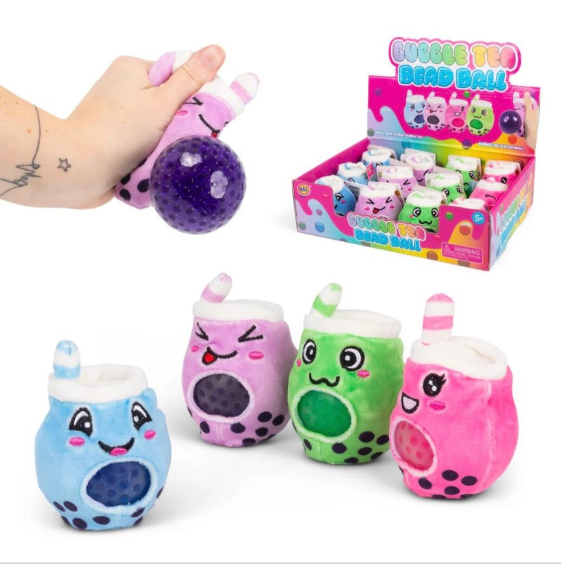 Bubble Tea Squishy Bead Ball
