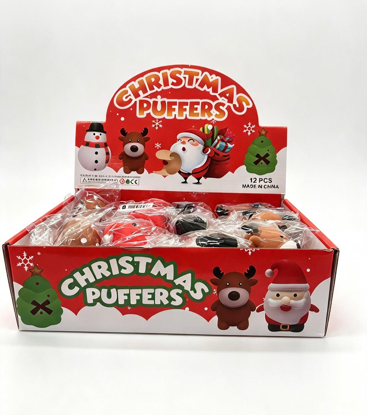 Christmas Puffer Foam Squish