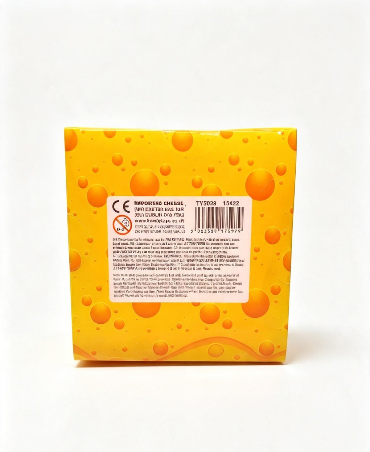 KTL Jumbo Cheese Squishy, Slow-Rise Food Stress Toy
